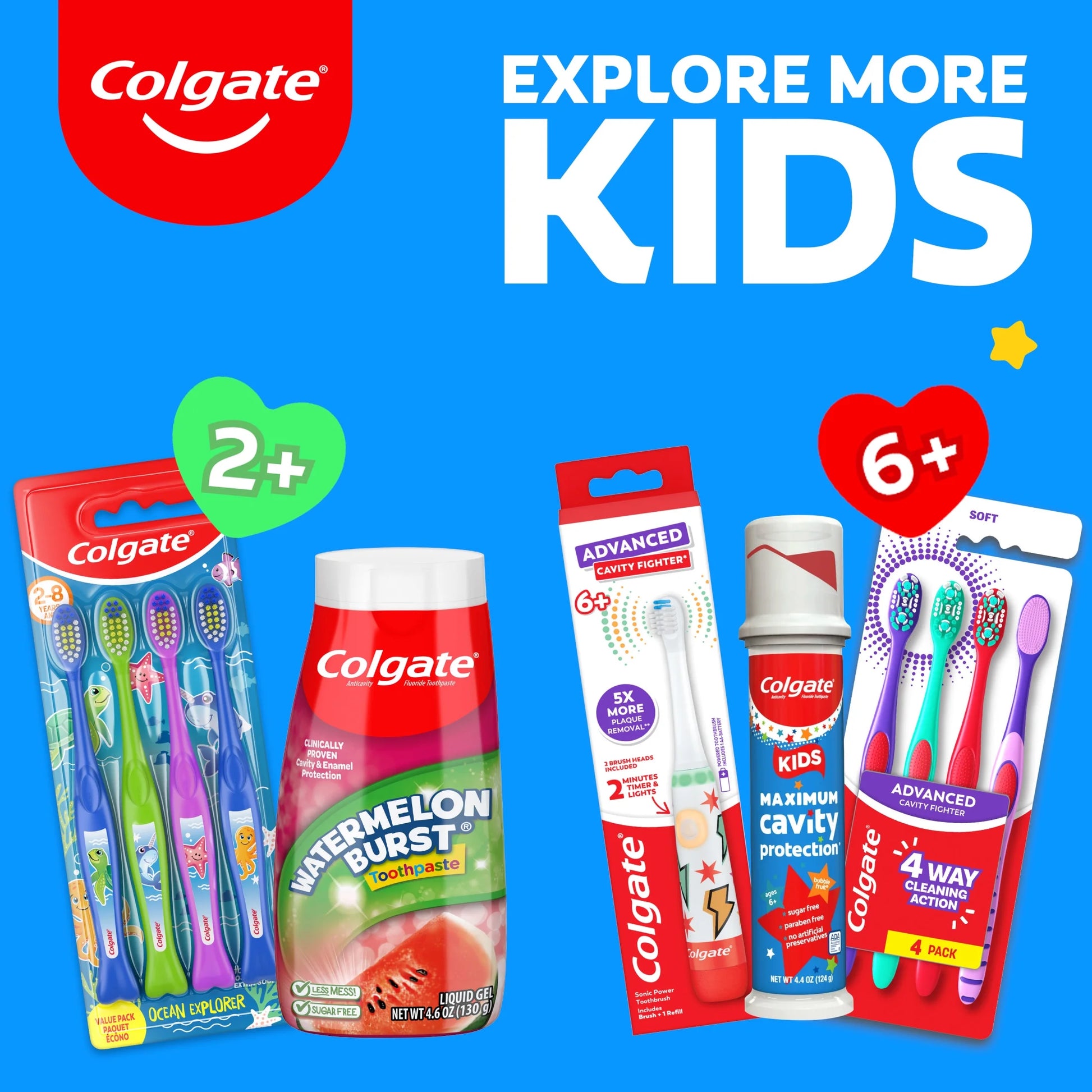 Kids Cavity Protection Toothpaste, Bubble Fruit, 2.7 Oz Tube